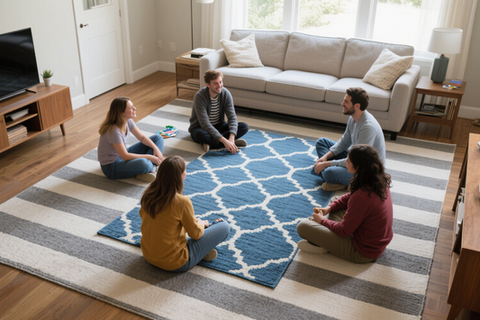 How to Layer Rugs on Carpet (Yes, It Works!)