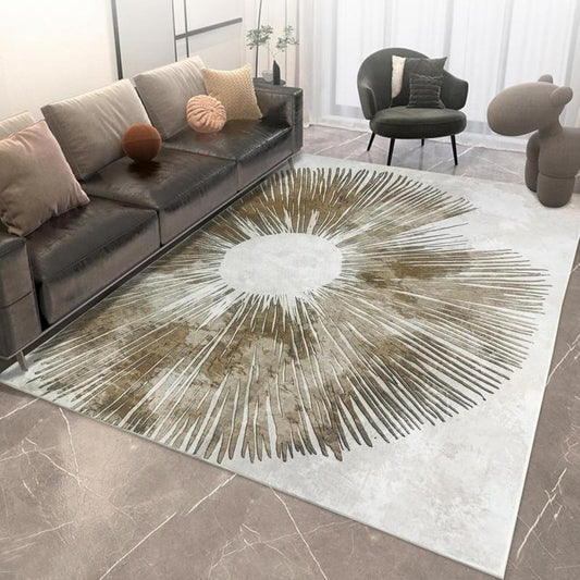 non slip contemporary rug