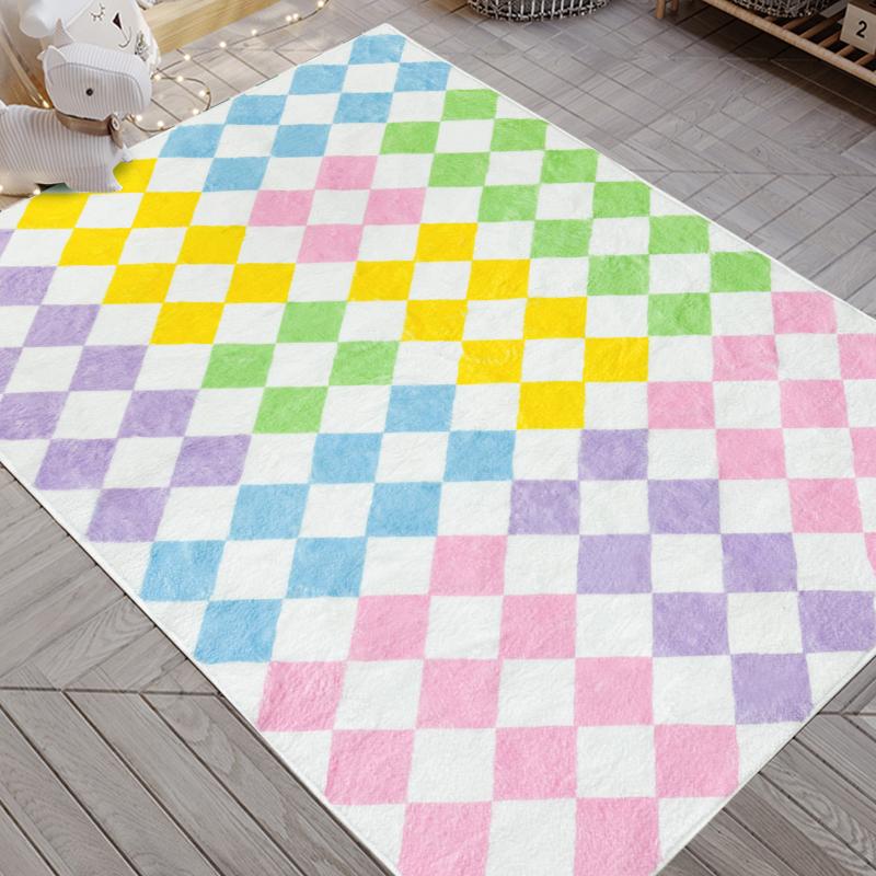 purple girls rug