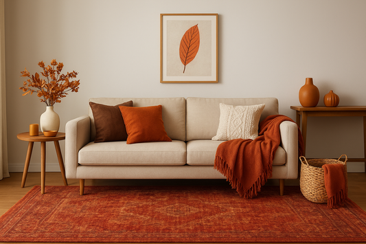 Autumn Color Trends: How to Match Your Rug with Seasonal Décor