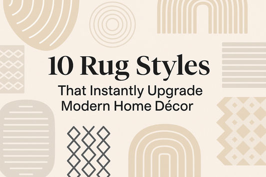 10 Rug Styles That Instantly Upgrade Modern Home Décor