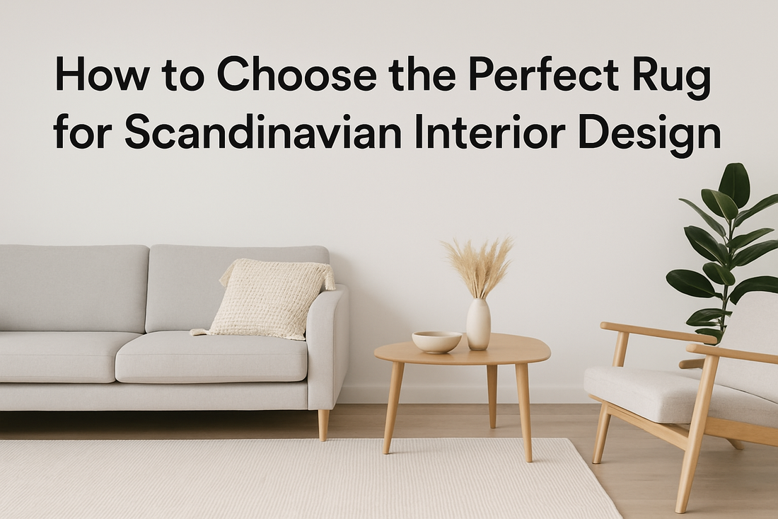 How to Choose the Perfect Rug for Scandinavian Interior Design