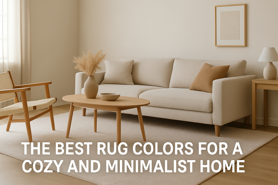 The Best Rug Colors for a Cozy and Minimalist Home