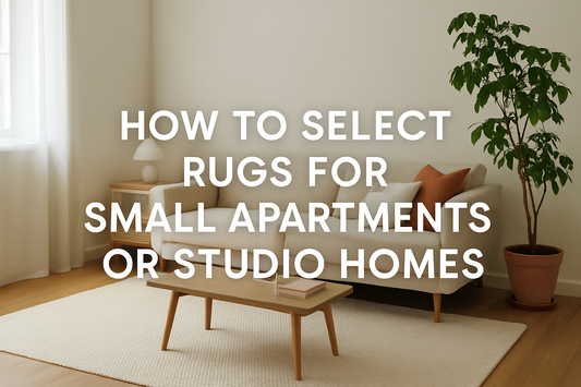 How to Select Rugs for Small Apartments or Studio Homes