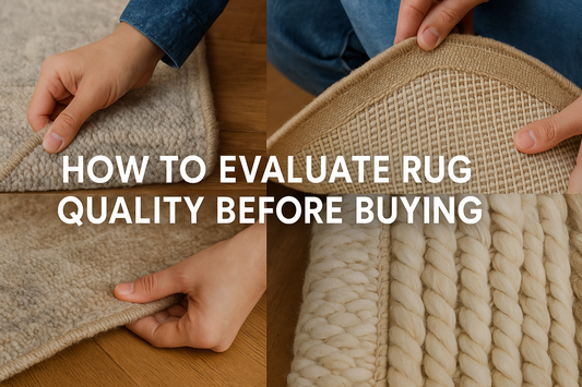 How to Evaluate Rug Quality Before Buying