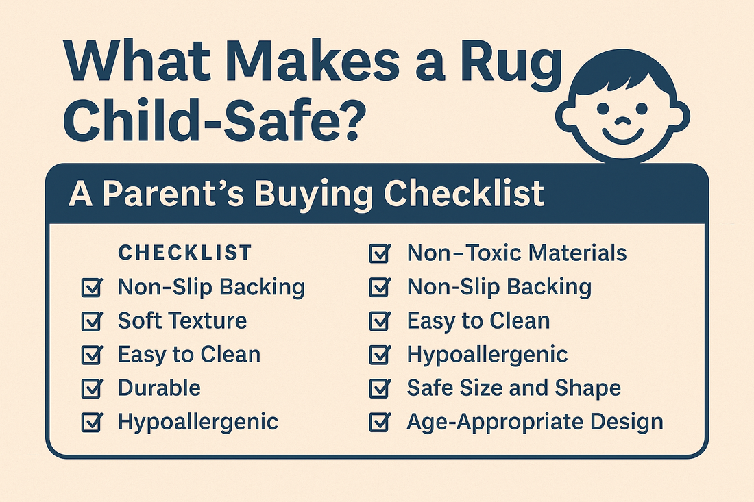 What Makes a Rug Child-Safe? A Parent’s Buying Checklist