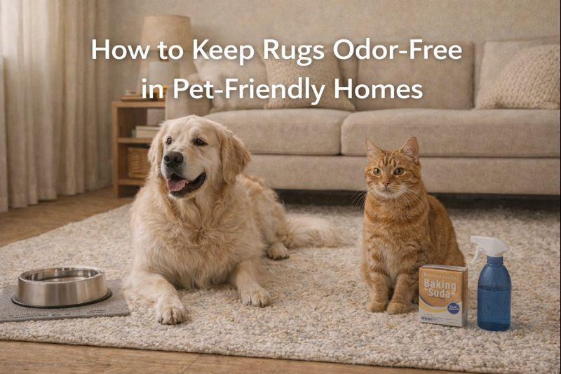 How to Keep Rugs Odor-Free in Pet-Friendly Homes