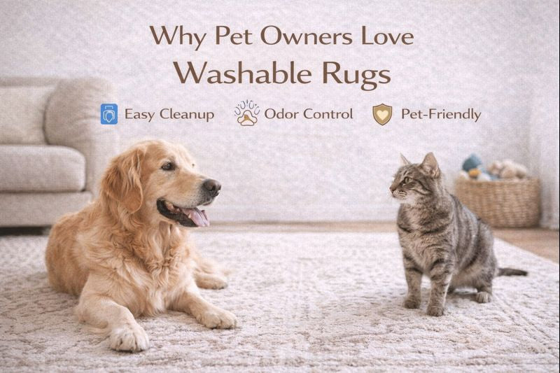Why Pet Owners Love Washable Rugs