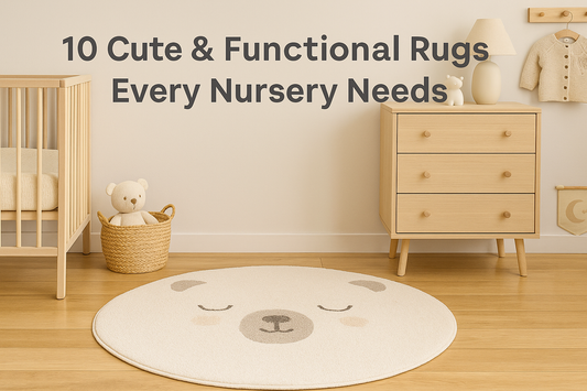 10 Cute & Functional Rugs Every Nursery Needs