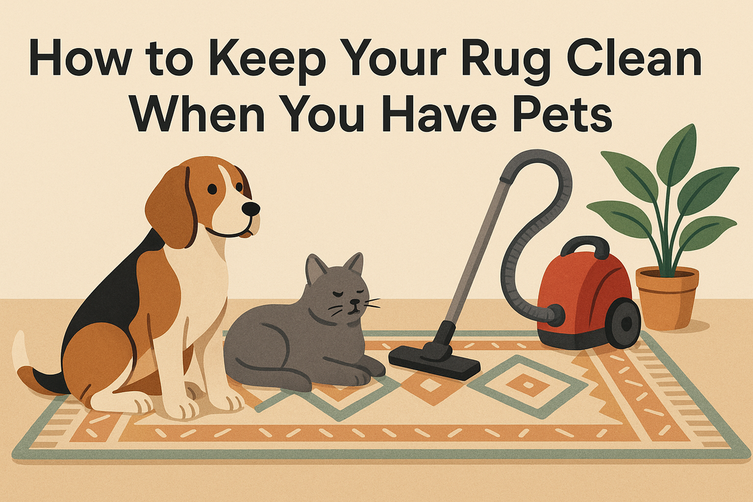 How to Keep Your Rug Clean When You Have Pets