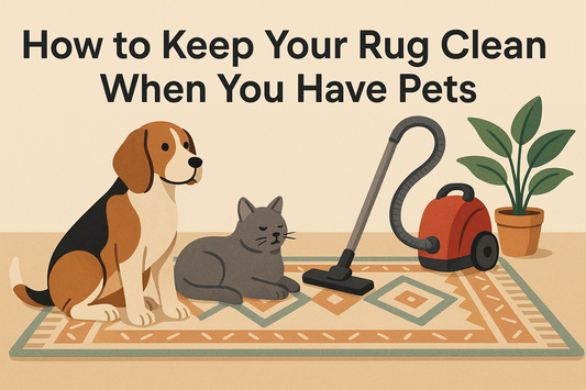 How to Keep Your Rug Clean When You Have Pets