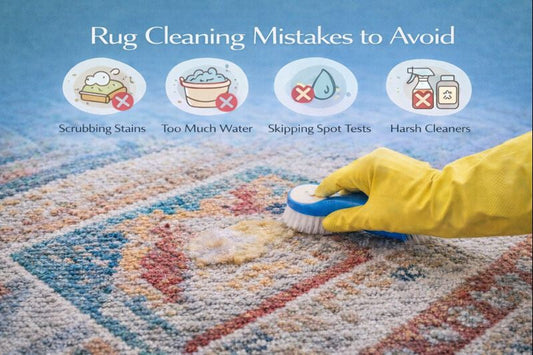 Rug Cleaning Mistakes to Avoid