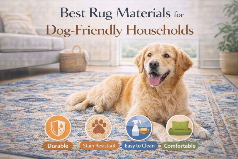 Best Rug Materials for Dog-Friendly Households