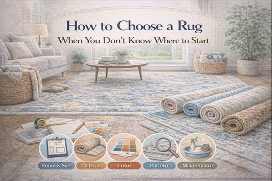 How to Choose a Rug When You Don’t Know Where to Start
