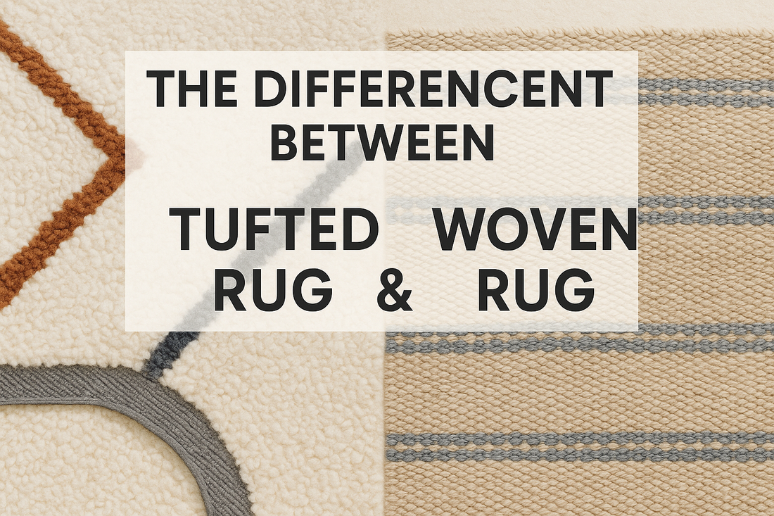 The Difference Between Tufted & Woven Rugs (And Which to Choose)
