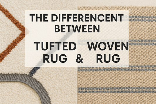 The Difference Between Tufted & Woven Rugs (And Which to Choose)