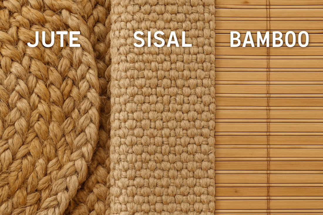 Natural Fiber Rugs: Benefits of Jute, Sisal, and Bamboo
