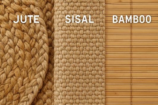 Natural Fiber Rugs: Benefits of Jute, Sisal, and Bamboo