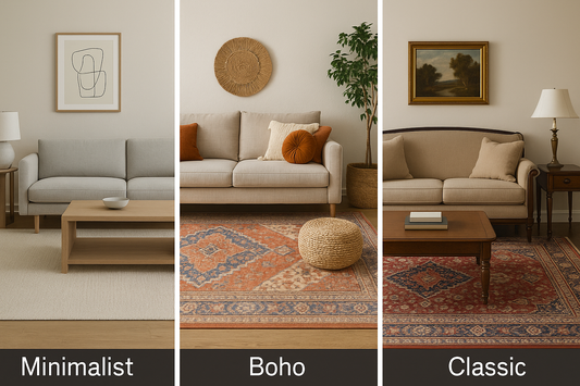 Minimalist, Boho, or Classic? What Your Rug Style Says About You