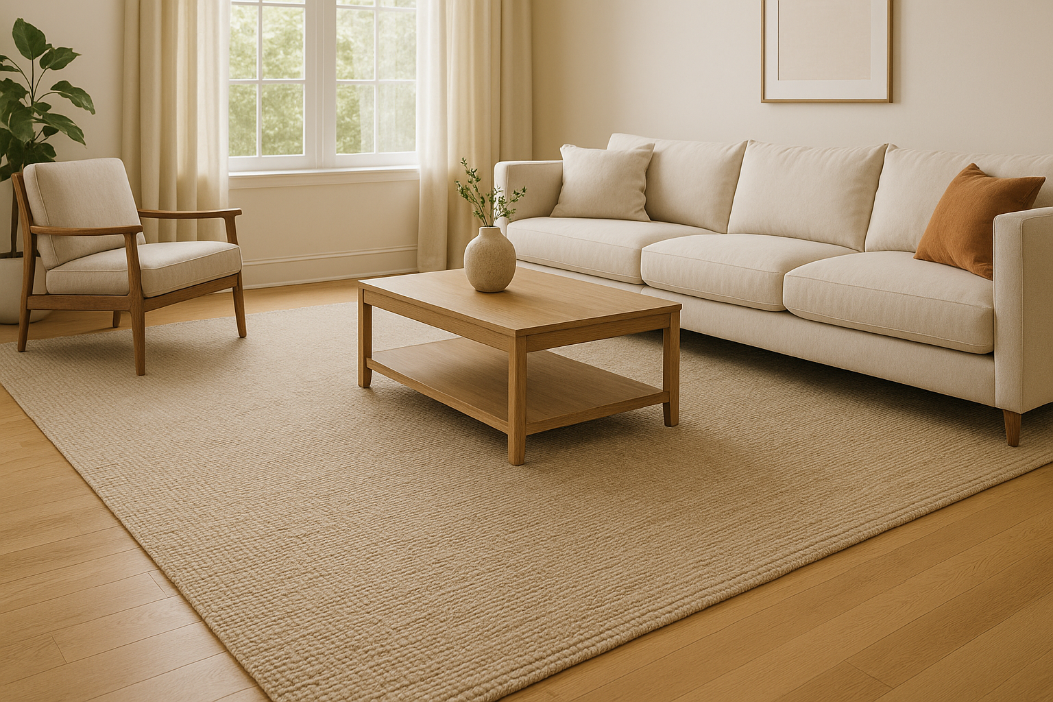 Room Size Rattan Rug How to Choose the Perfect Rug Size for Every Room in Your Home – USTIDE