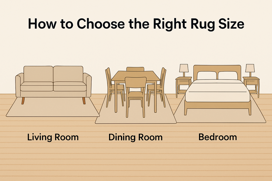 How to Choose the Perfect Rug Size for Every Room – USTIDE