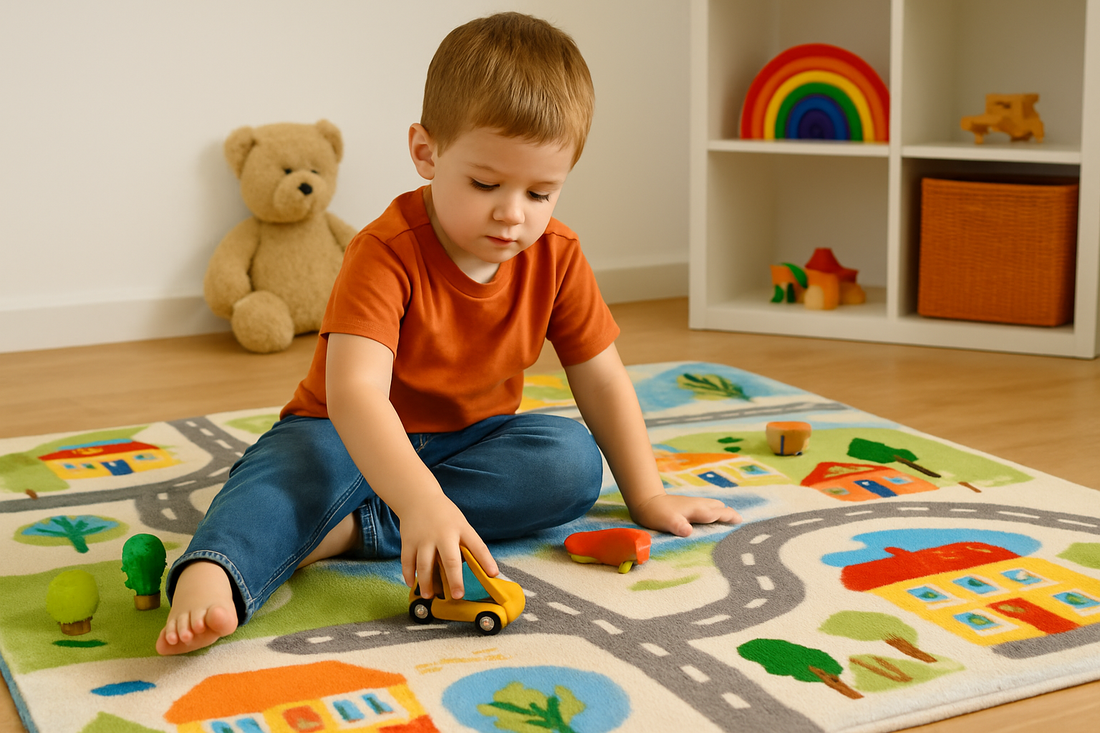 Play Rug Front View The Benefits of Play Rugs for Child Development – USTIDE
