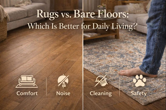 Rugs vs. Bare Floors: Which Is Better for Daily Living?