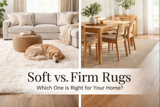 Soft vs. Firm Rugs: Which One Is Right for Your Home?