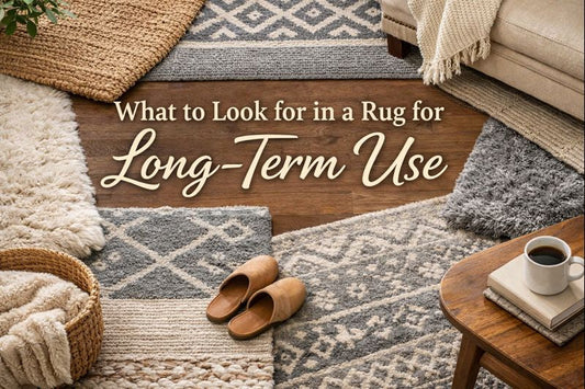What to Look for in a Rug for Long-Term Use
