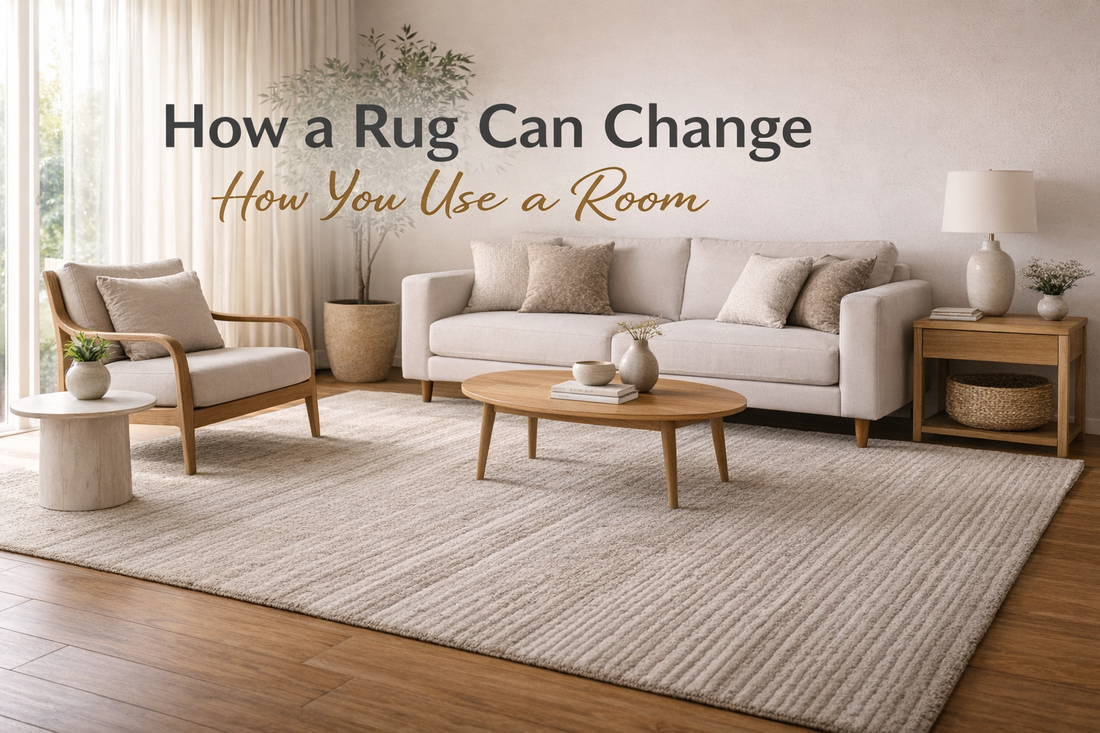How a Rug Can Change How You Use a Room