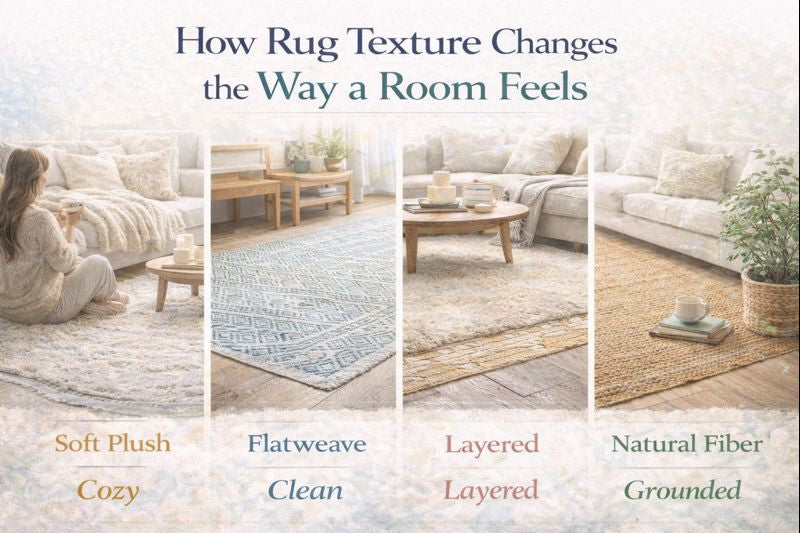 How Rug Texture Changes the Way a Room Feels
