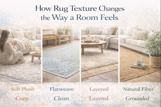 How Rug Texture Changes the Way a Room Feels