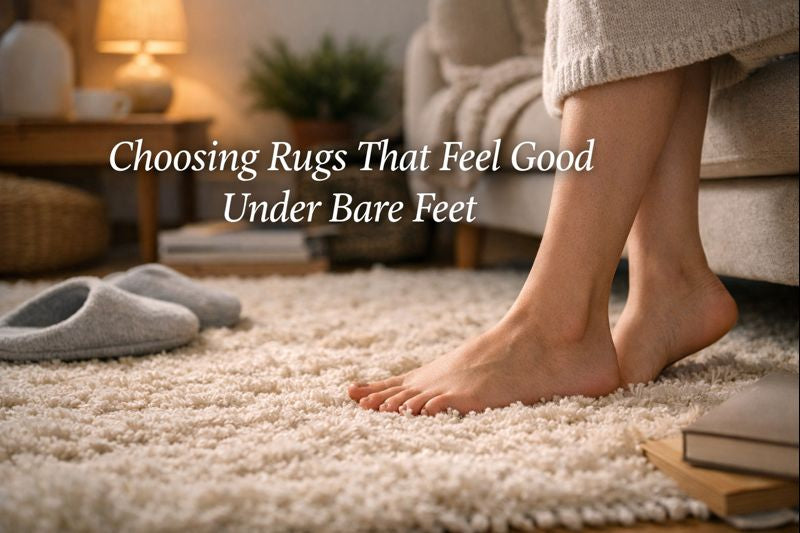 Choosing Rugs That Feel Good Under Bare Feet