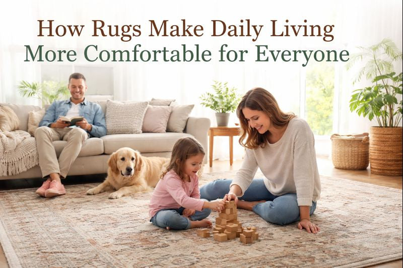 How Rugs Make Daily Living More Comfortable for Everyone