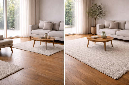 Rugs and Visual Weight: How Floor Choices Change a Room