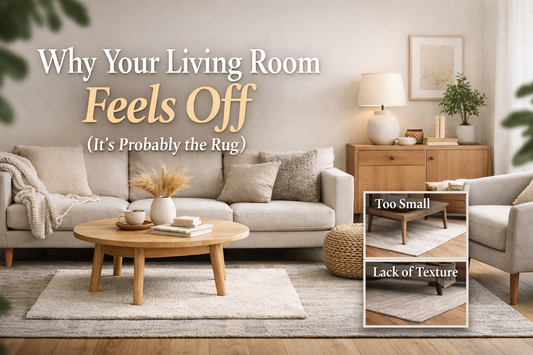 Why Your Living Room Feels Off (It’s Probably the Rug)