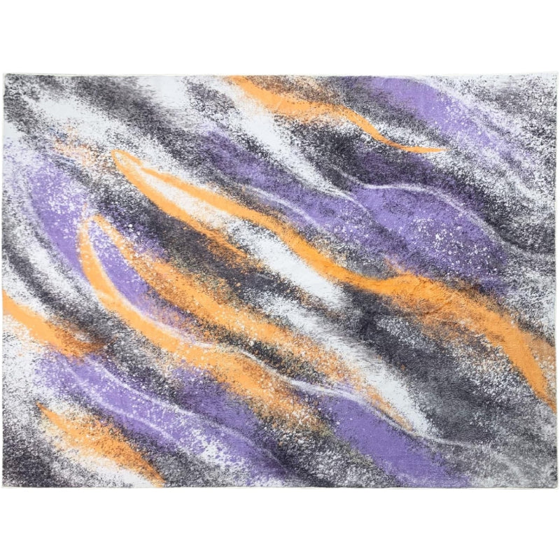 Living Room Rug-Modern Abstract Color Spray