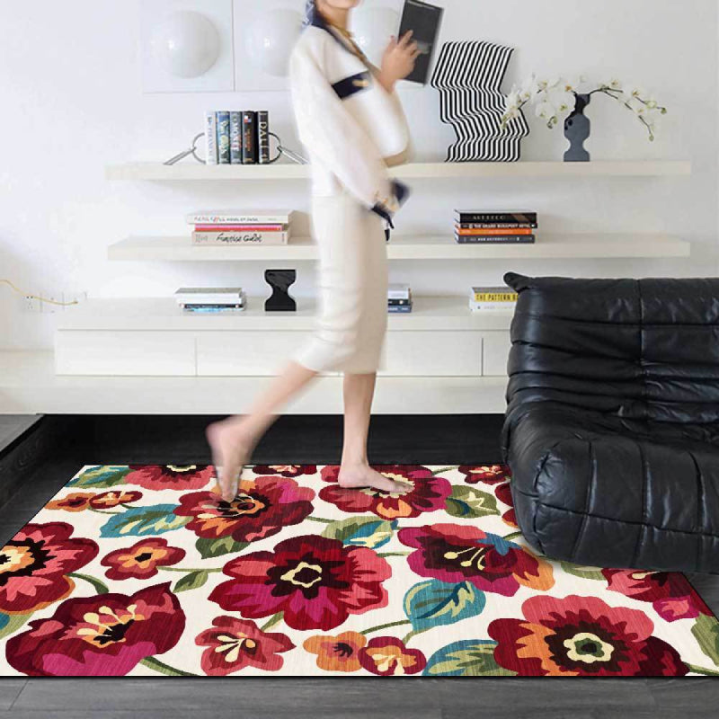 Living Room Rug-Blooming Vibe