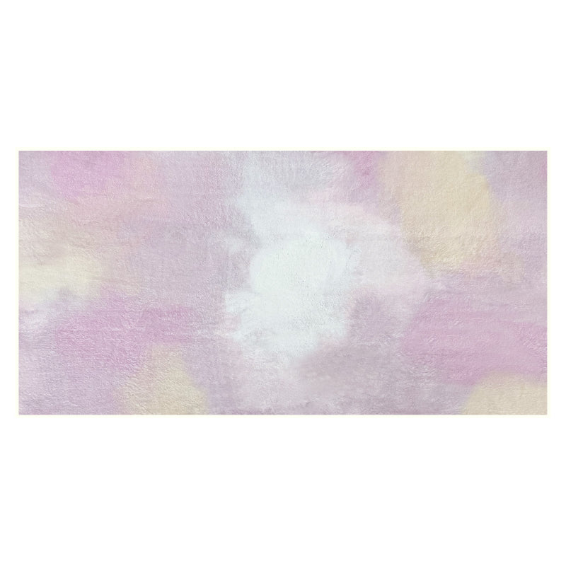 Laundry room rug featuring a soft, dreamy abstract pattern with blended tones, ideal for cozy and stylish home spaces.