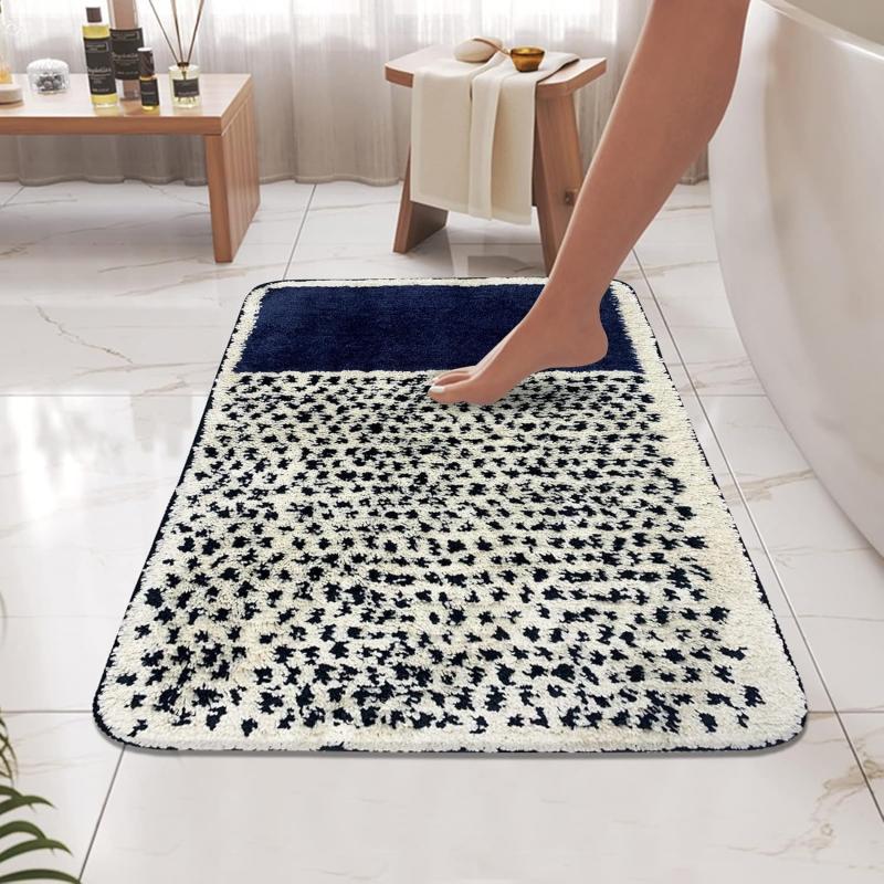 absorbent bath rug