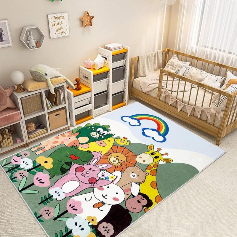 animal kids rug
