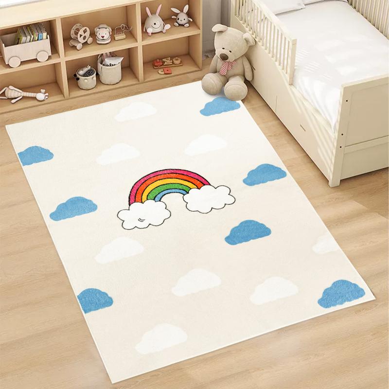 beige soft rug