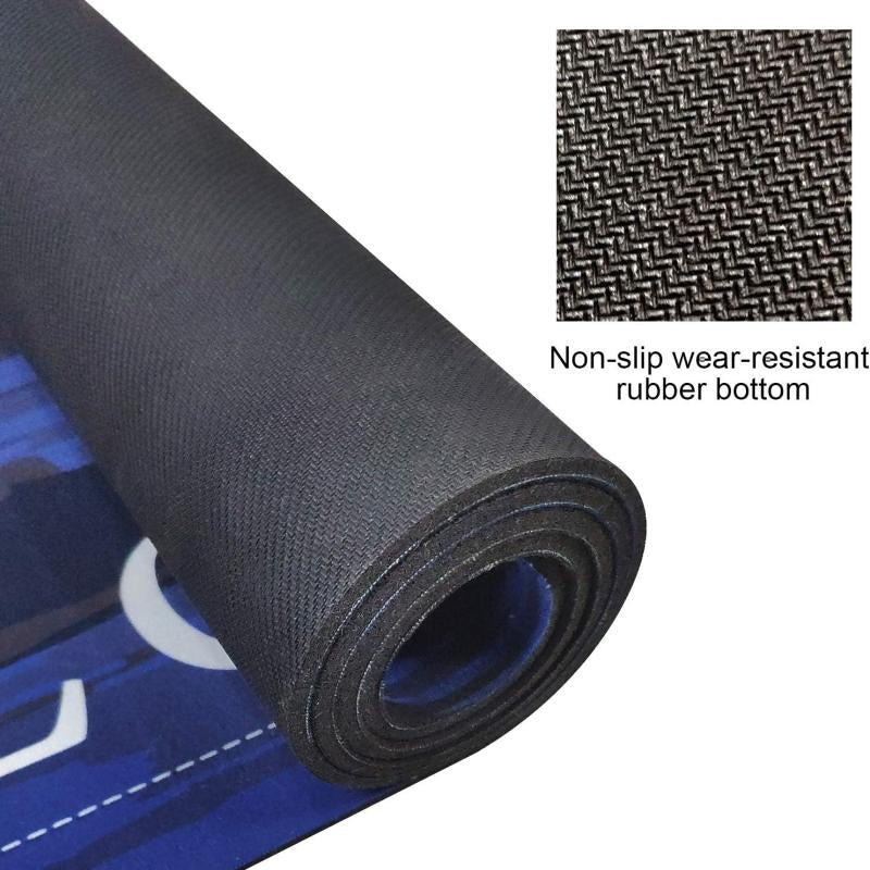 blue non slip waterproof rug