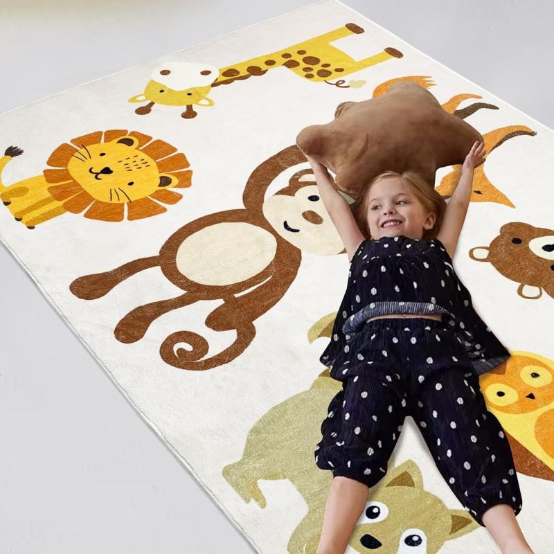 cartoon floor carpet rug