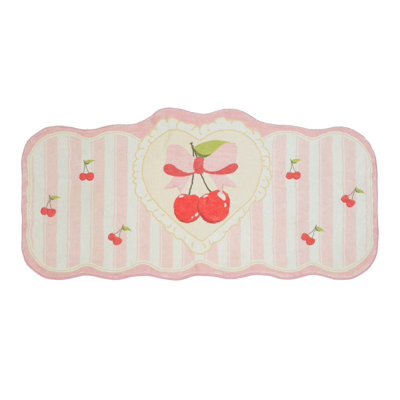 cherry cartoon rug