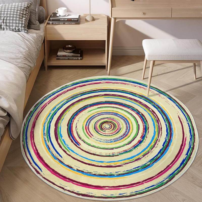 colorful modern rug