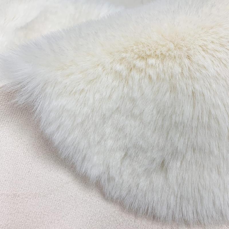 faux rabbit fur rug