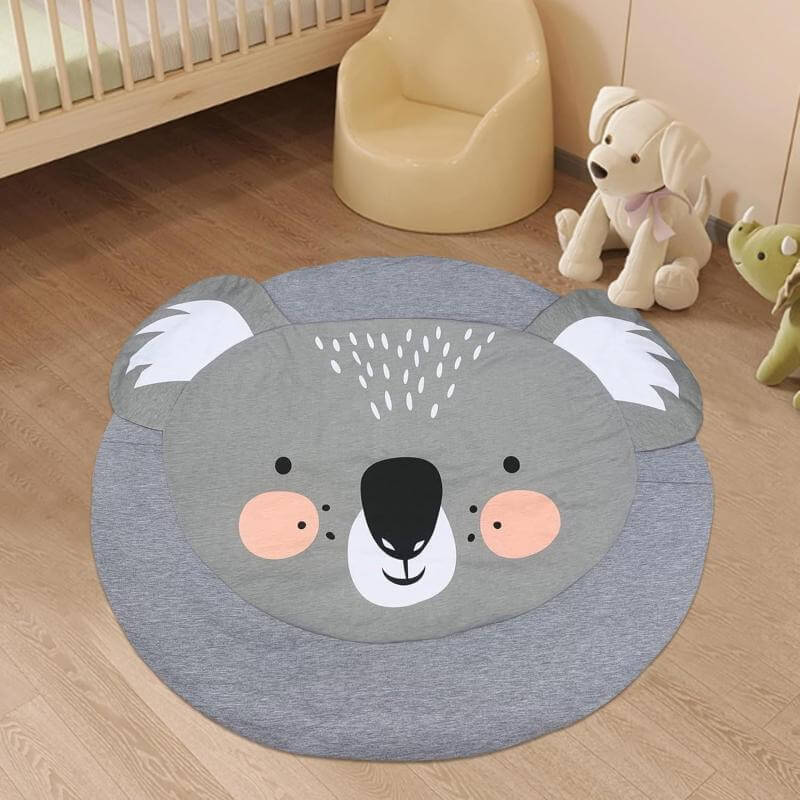 gray kola kids rug