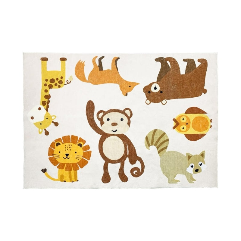 kids animal play mat rug