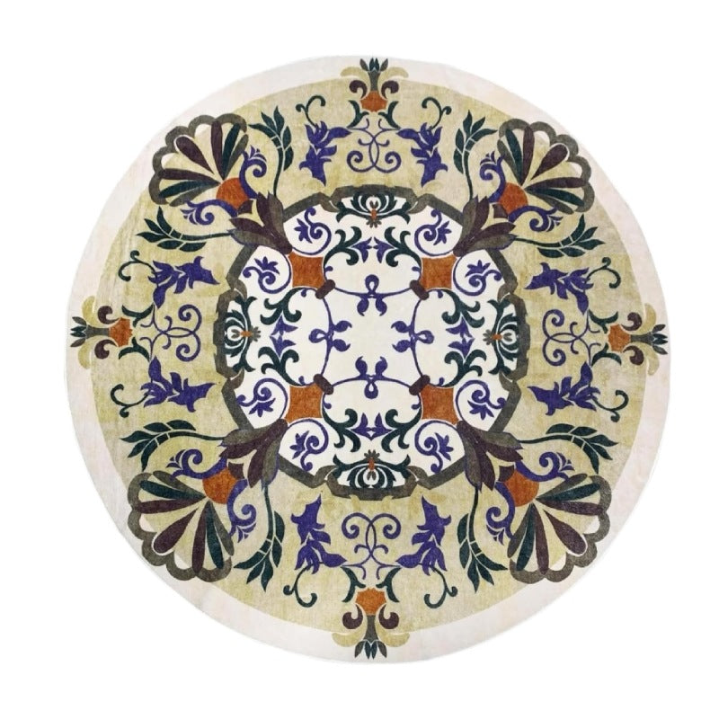 large garden floral rug